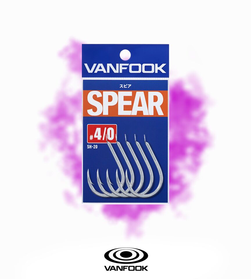 VANFOOK SH-20 SPEAR SILVER 7P #4/0