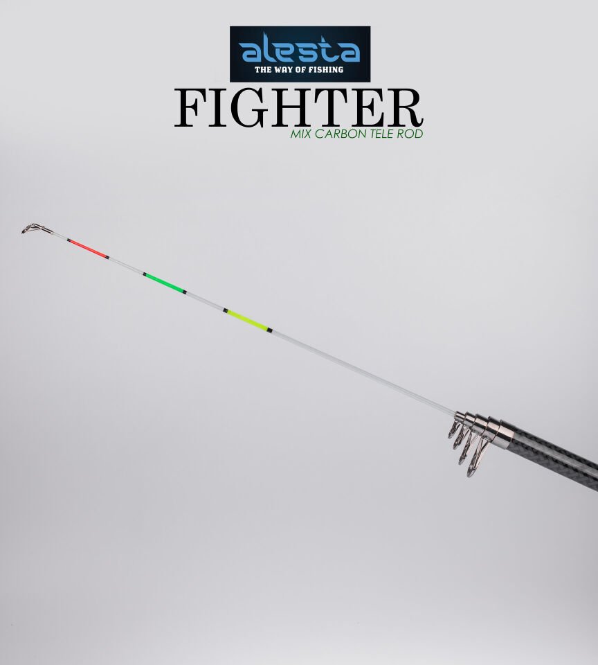 FIGHTER 100 X5000 TELE 180 CM 50-100G MIX KARBON