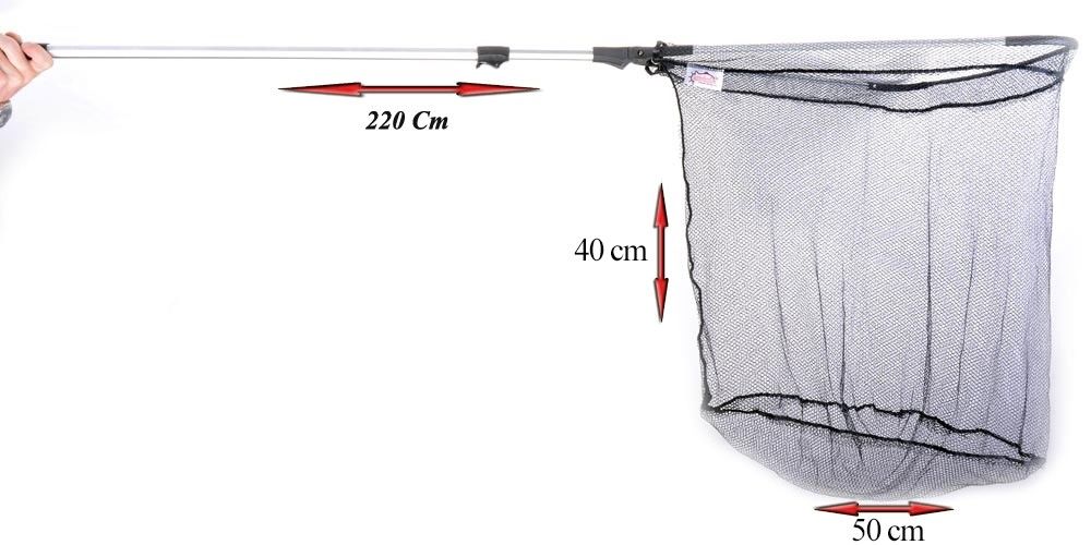 Captain 6735 Kepçe 2 Parça 220cm Teleskopik Kepçe 60x50cm Tor