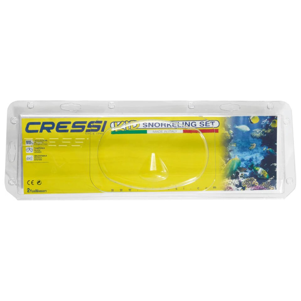 Cressi Moon Maske - Top Şnorkel Çocuk Seti BLUE