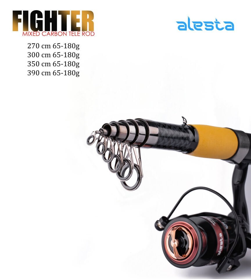 FIGHTER 180 X5001 TELE 350 CM 65-180G MIX KARBON