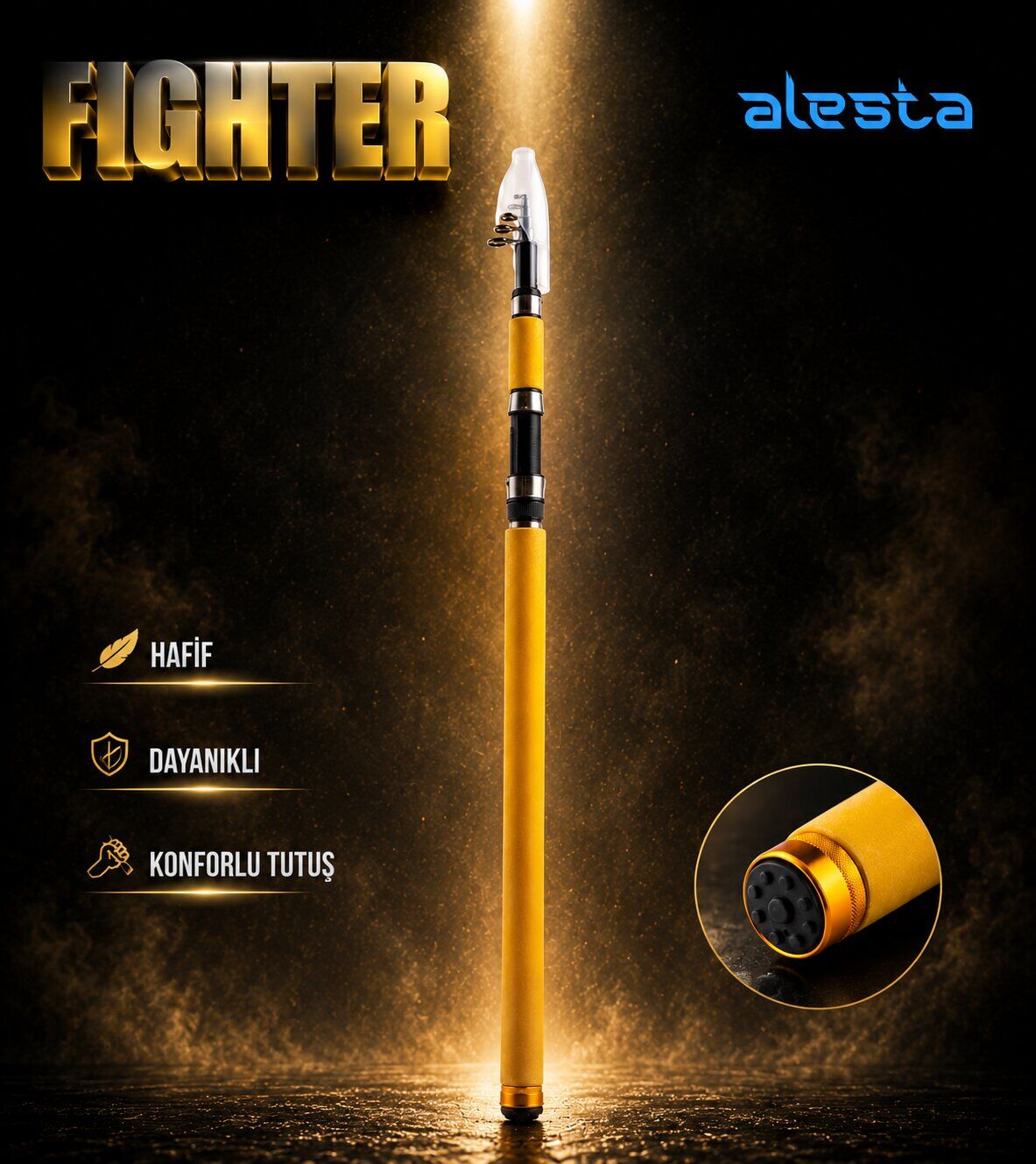 FIGHTER 180 X5001 TELE 350 CM 65-180G MIX KARBON