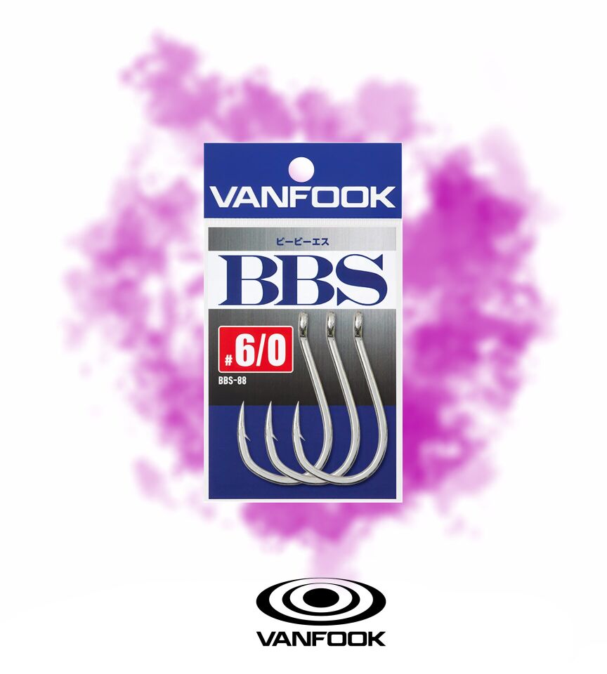 VANFOOK BBS-88 BBS SILVER 2P #6/0