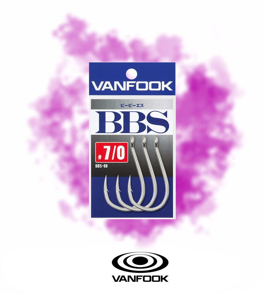 VANFOOK BBS-88 BBS SILVER 2P #7/0