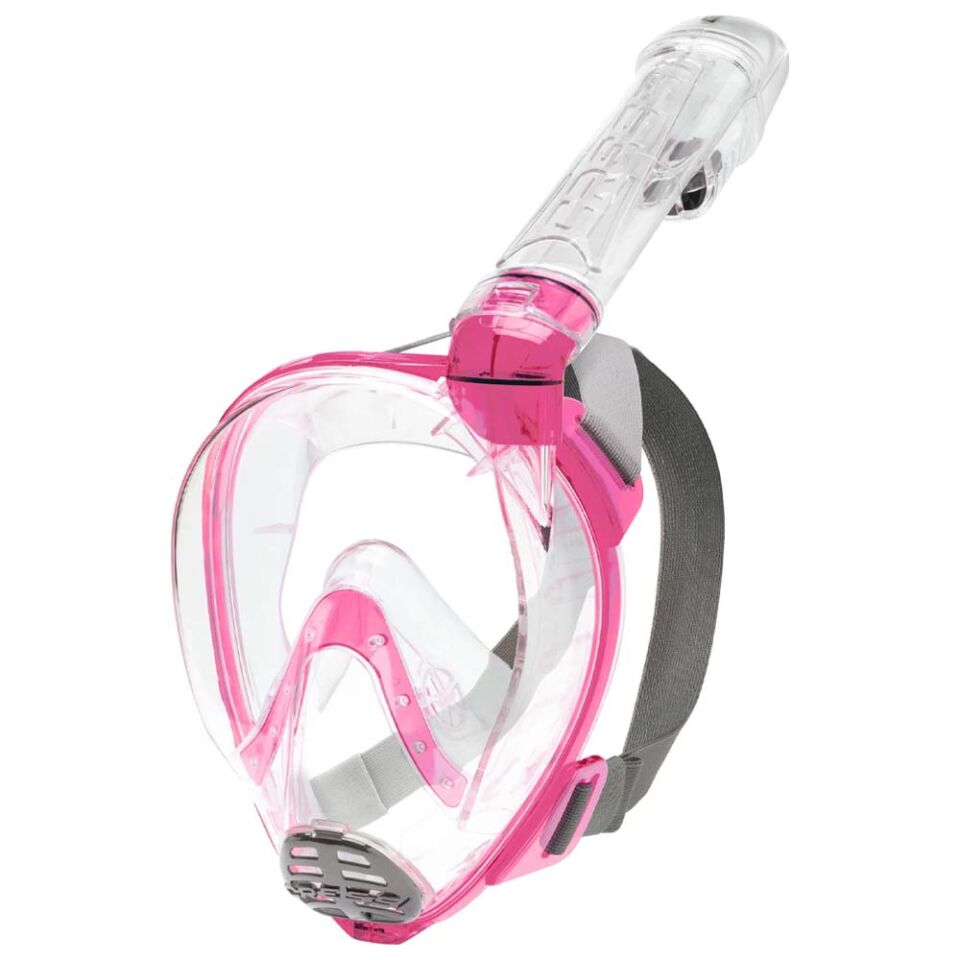 Cressi Baron Çocuk Tam Yüz Maske CLEAR-PINK
