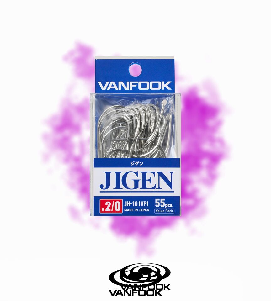 VANFOOK JH-10 JIGEN SILVER VP 60P #2/0