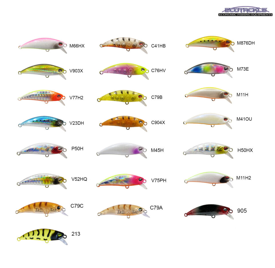 Ecotackle Cervantes 50S 5Cm 4.5G Maket Balık
