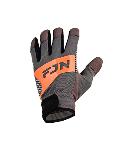 Fujin Pro Angler Trolling Gloves Grey