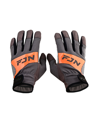 Fujin Pro Angler Trolling Gloves Grey