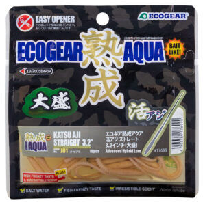 ECOGEAR JUKUSEI AQUA KATSU AJI STRAIGHT 3.2'' (8 cm.) J05