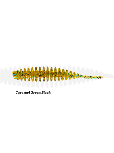 Fujin Tantoo 60mm Silikon Balık Caramel Green UV