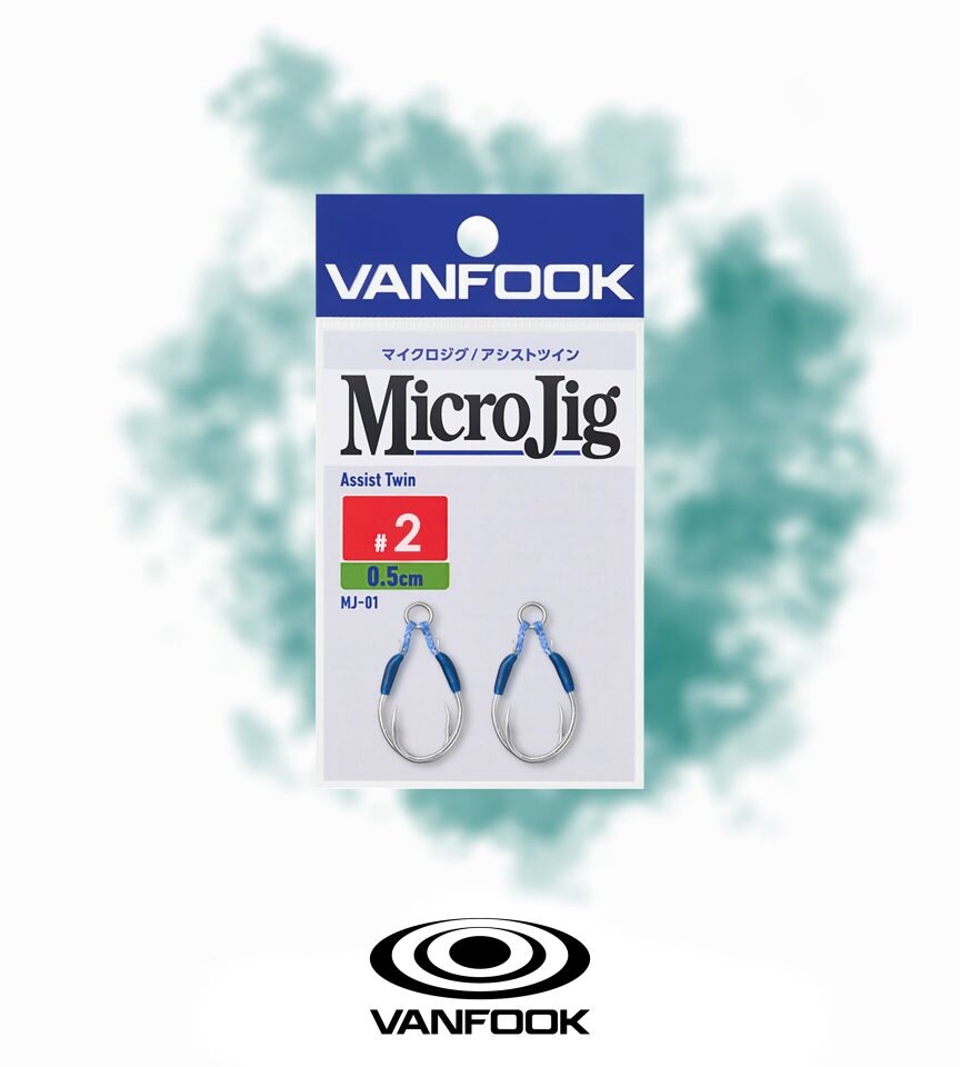 VANFOOK MJ-01 MICRO JIG ASSIST 0.5CM 2P 2#