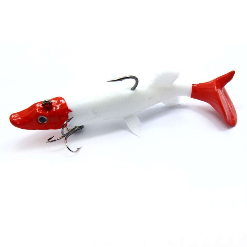 Captain 3066 Pluse Soft 10cm Turna Silikonu 3lü Set Suni Yem 1