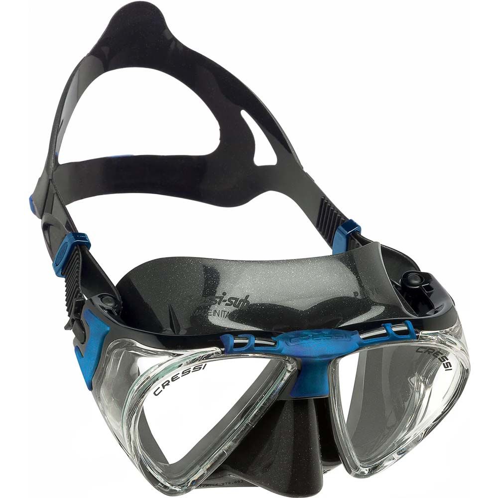 Cressi Penta Plus Dalış Maskesi BLACK/BLUE