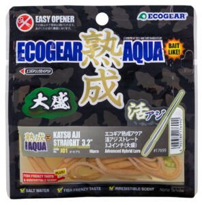 ECOGEAR JUKUSEI AQUA KATSU AJI STRAIGHT 3.2'' (8 cm.) J17