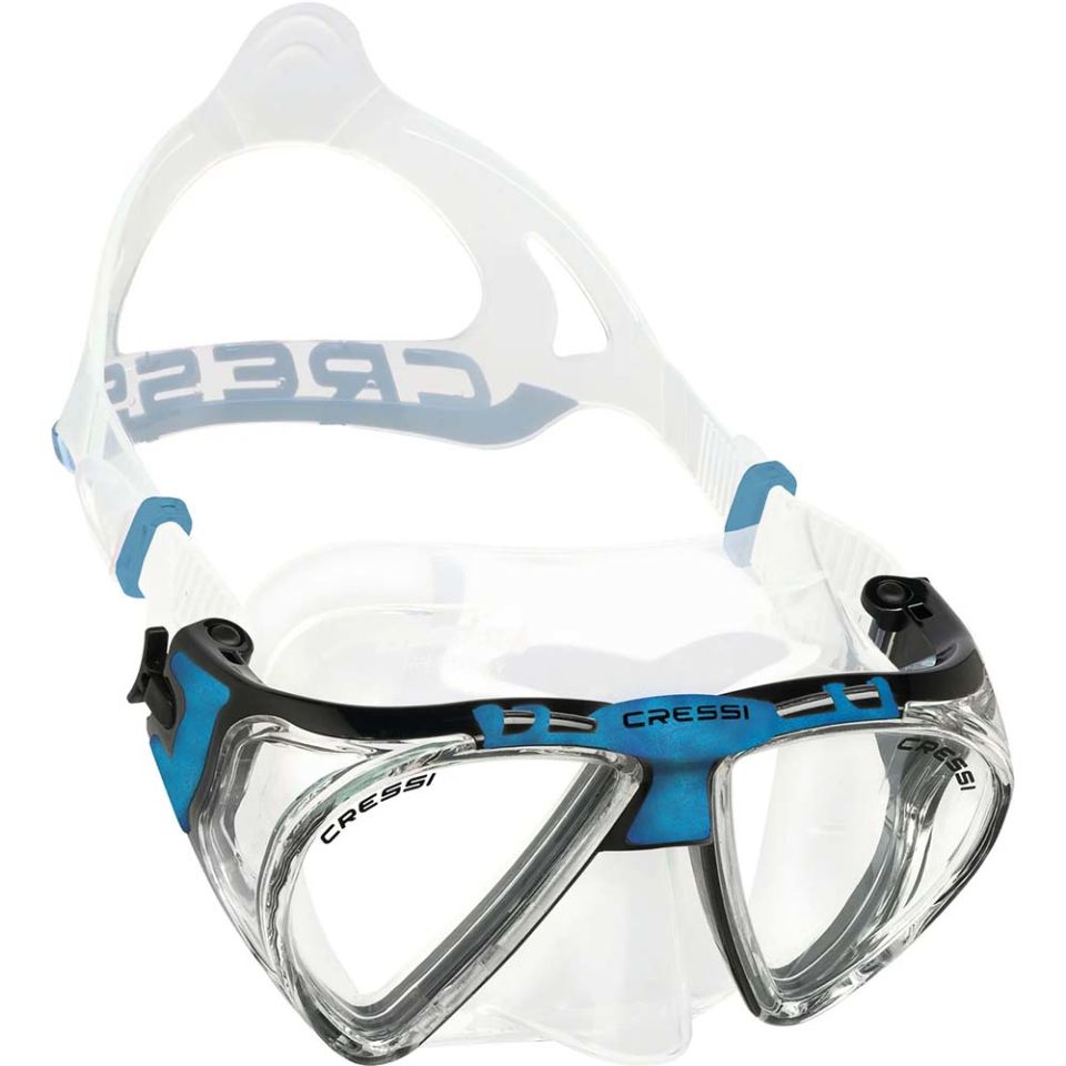 Cressi Penta Plus Dalış Maskesi CLEAR/BLUE