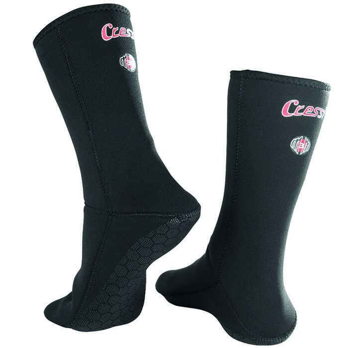 Cressi Metallite Dalış Patiği BLACK - 3MM-S