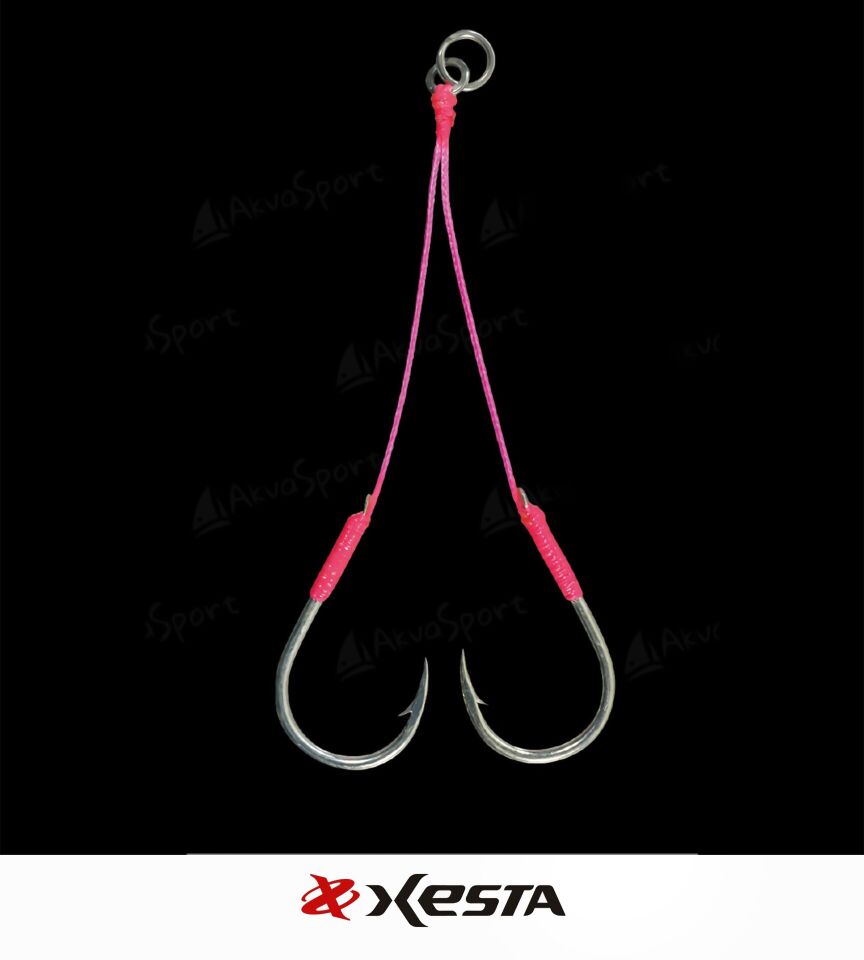 XESTA W CLAW HOLD TUNE ASSIST IĞNE DOUBLE 6 CM #6/0 2P