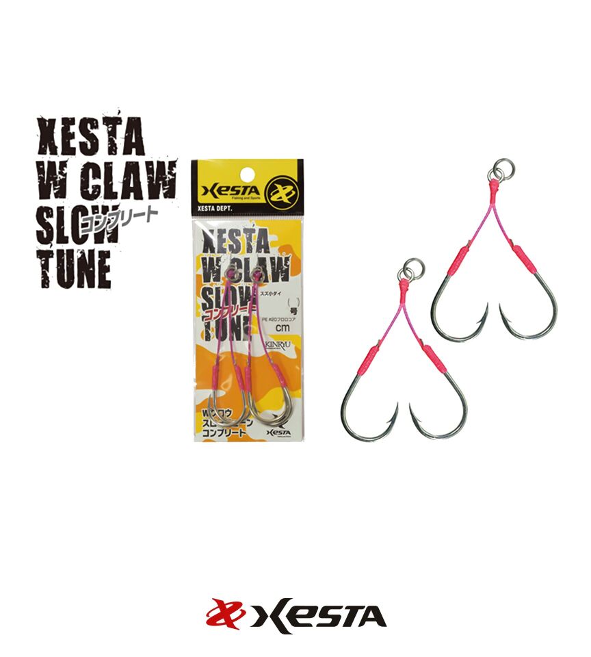 XESTA W CLAW HOLD TUNE ASSIST IĞNE DOUBLE 6 CM #6/0 2P
