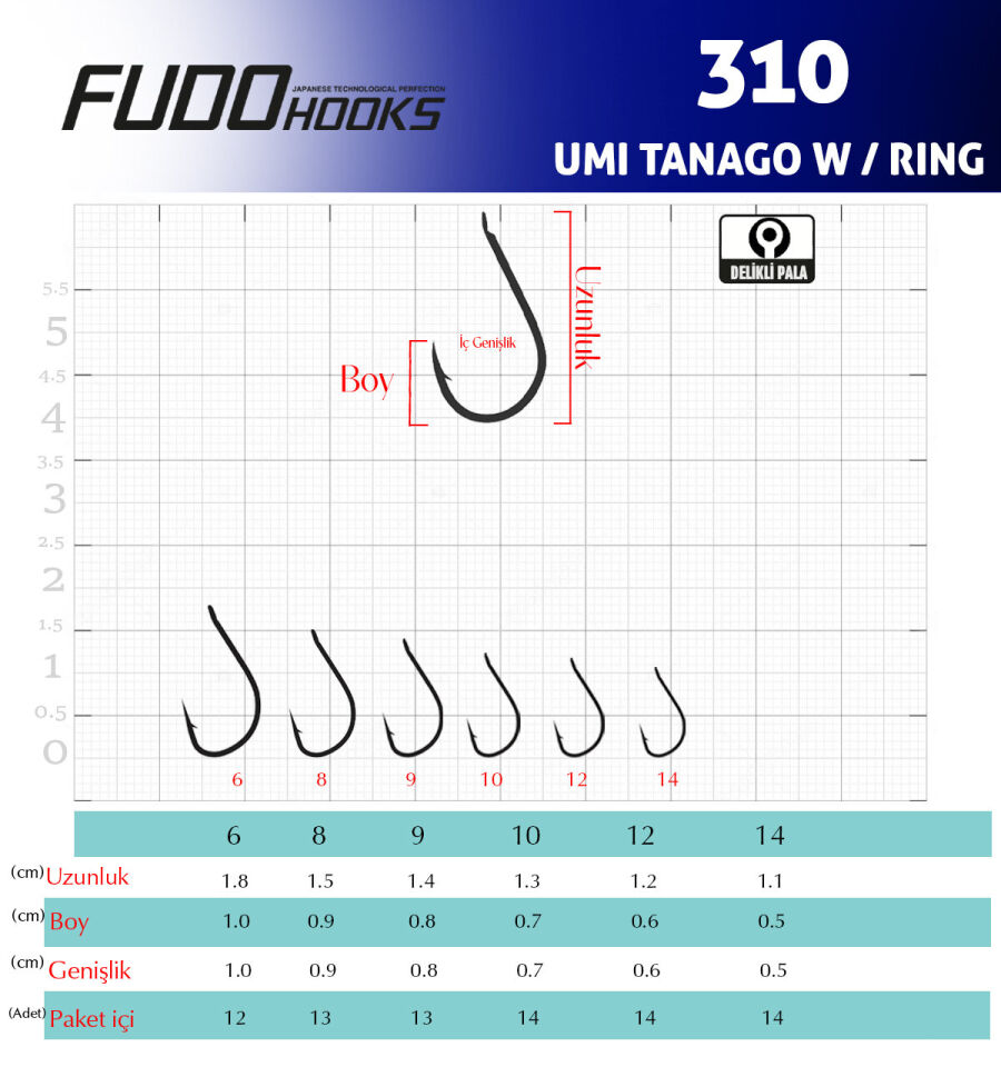 3107 UMI TANAGO W/RING #9 TEFLON 13P