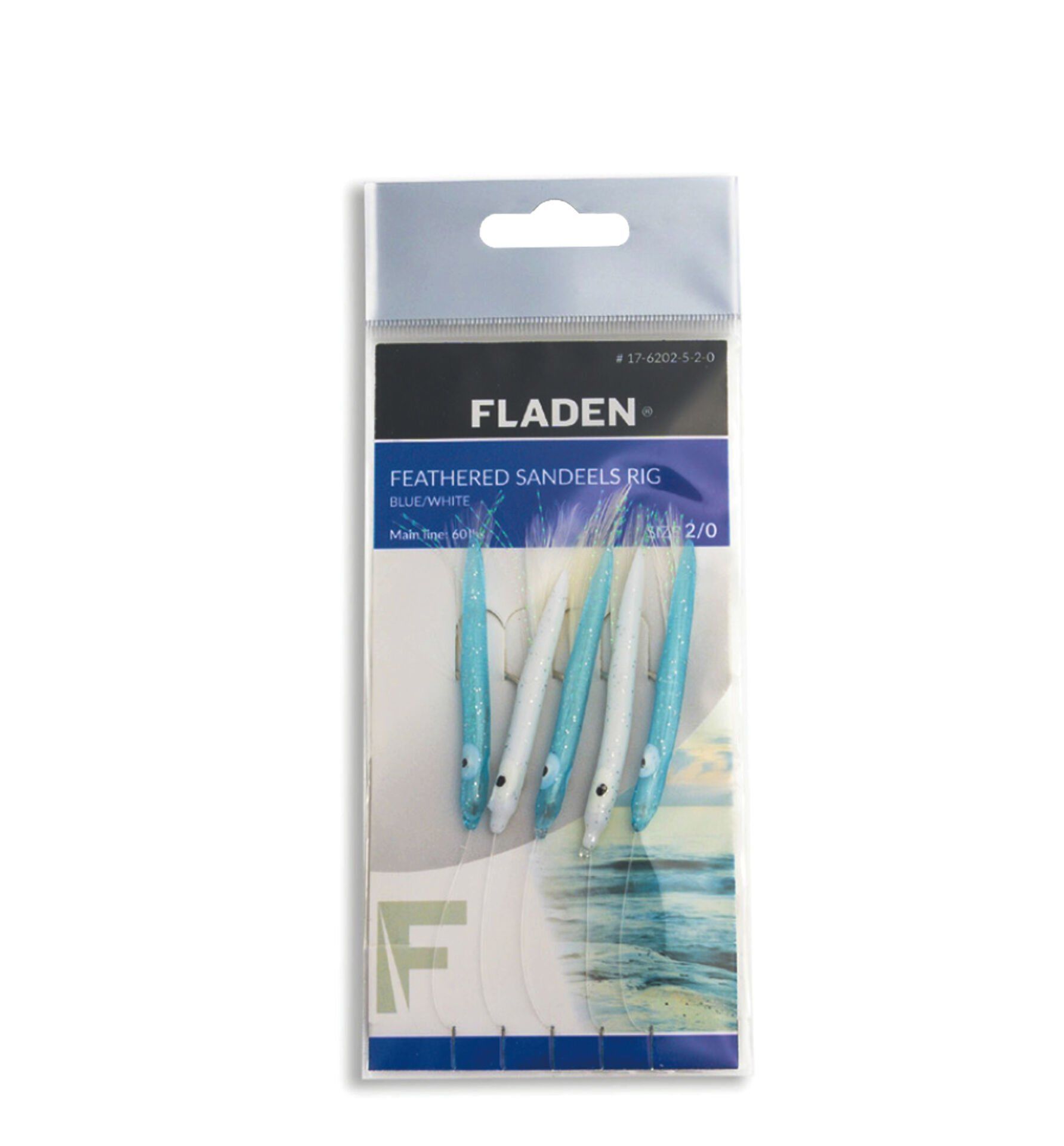 FLADEN SABIKI FEATHERED  BLUE/WHİTE 2/0 5K