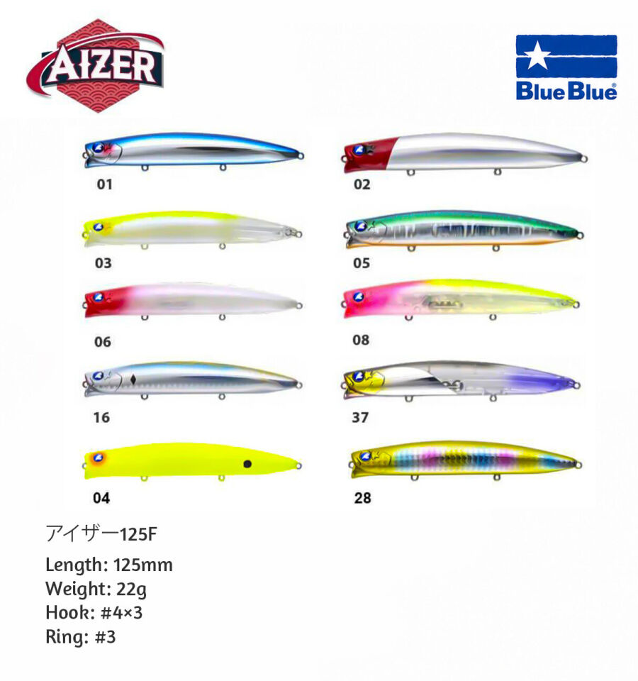 AIZER 125 FLOATING 22G #04
