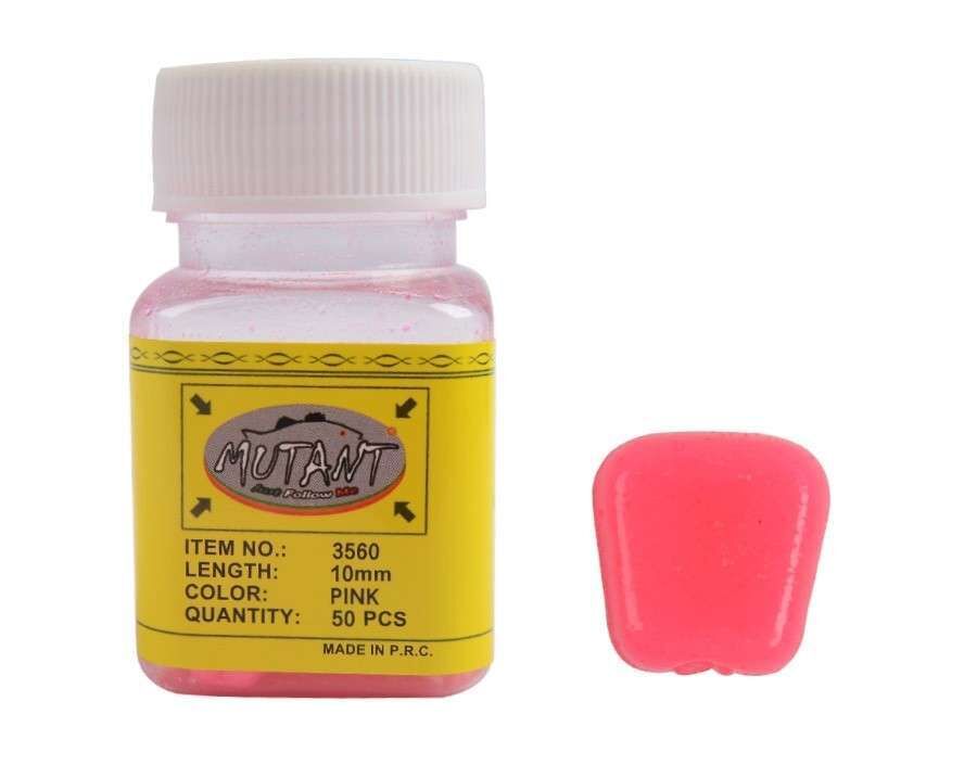 Mutant 3560 Silikon Pop Corn Aromalı Mısır 50li Kutu Sazan Yemi Pembe