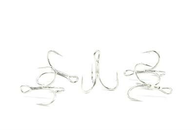 Fujin ST66 Üçlü Maket Balık İğnesi Nickel