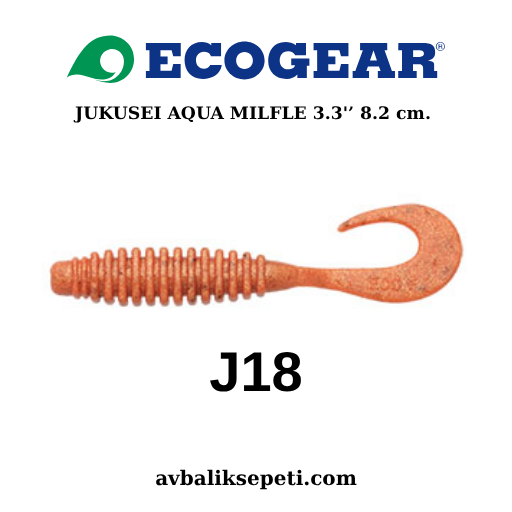 ECOGEAR JUKUSEI AQUA MILFLE 3.3'' (8.2cm) J18