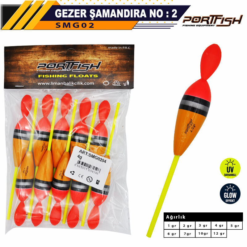 Portfish Balza Şamandıra Gezer no:02  - 10 Adetli