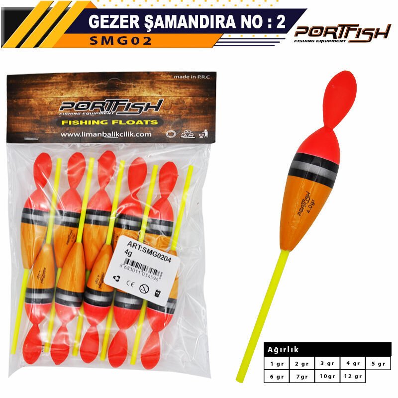 Portfish Balza Şamandıra Gezer no:02 10 Adetli