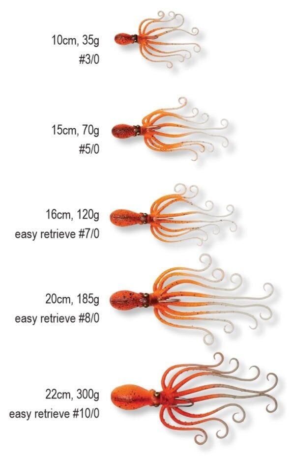 Savage gear Octobus 300g 22cm Sahte Balık