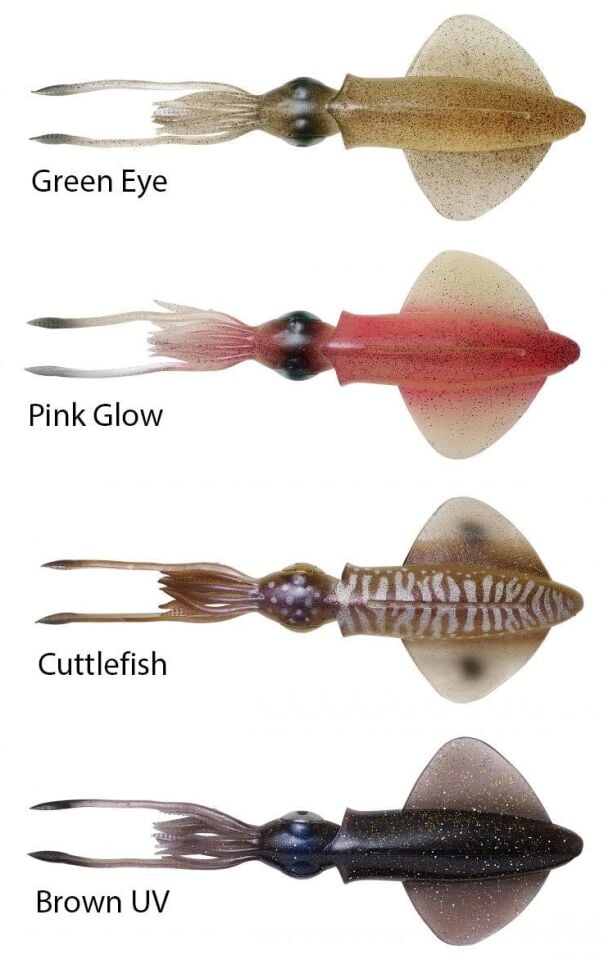 Savage gear Swim Squid 9.5cm 5g 4 Adet Sahte Balık