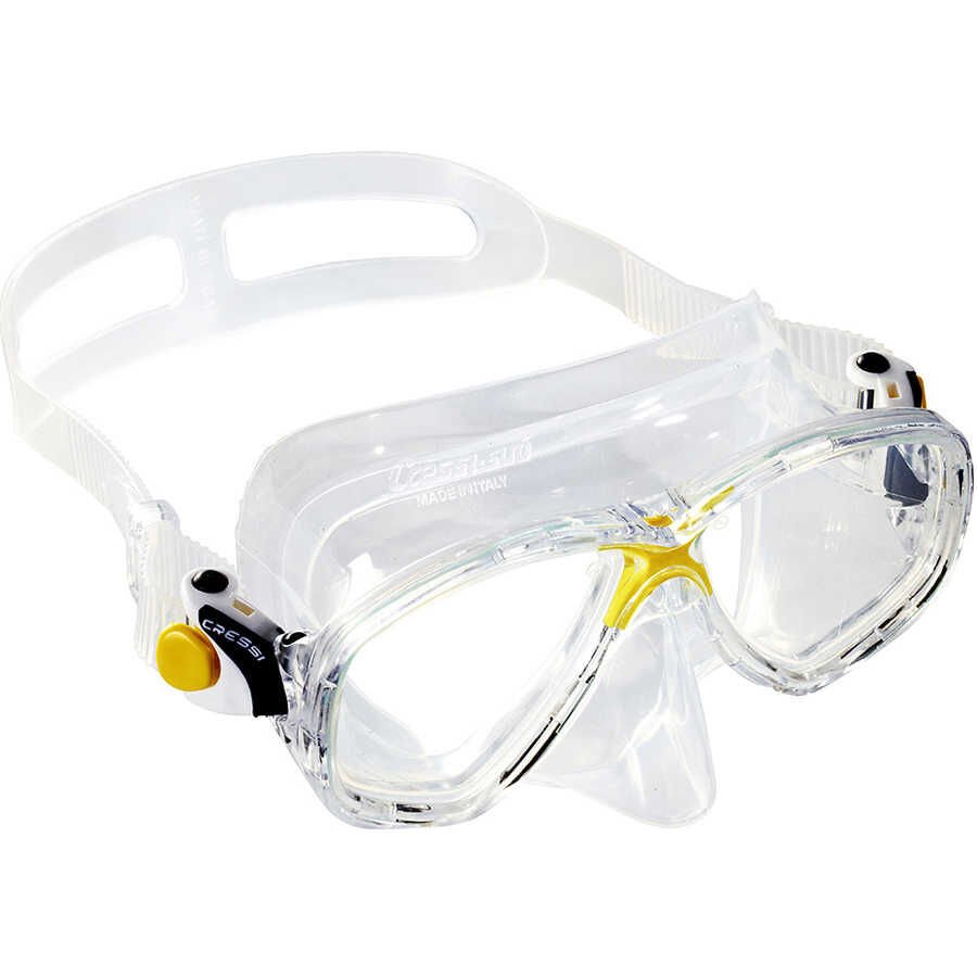 Cressi Marea Dalış Maskesi YETİŞKİN - CLEAR-YELLOW