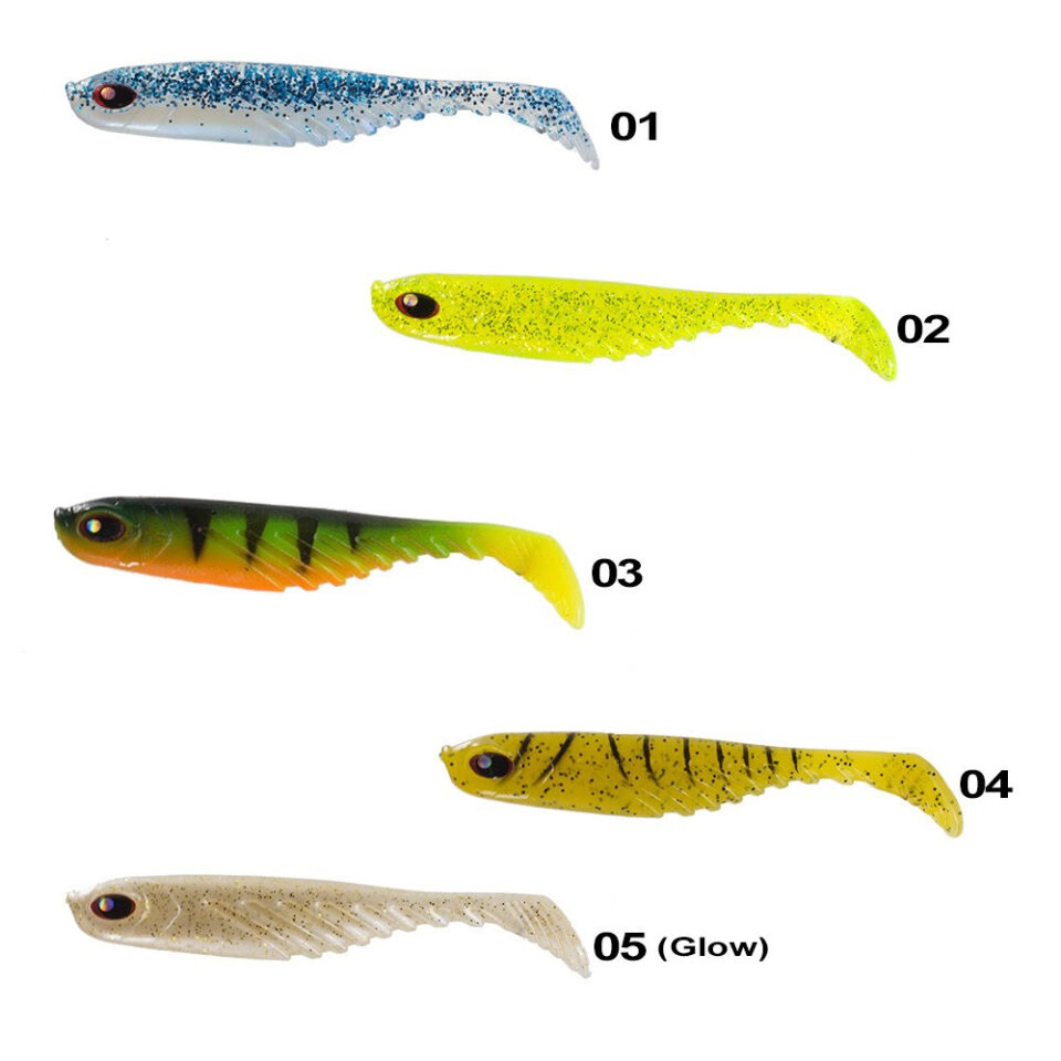 Remixon Curvy Shad 7,5cm (5 Adet)