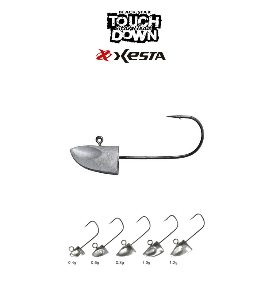 XESTA STAR HEAD SLOW DOWN JIGHEAD #8 4P 0.6G