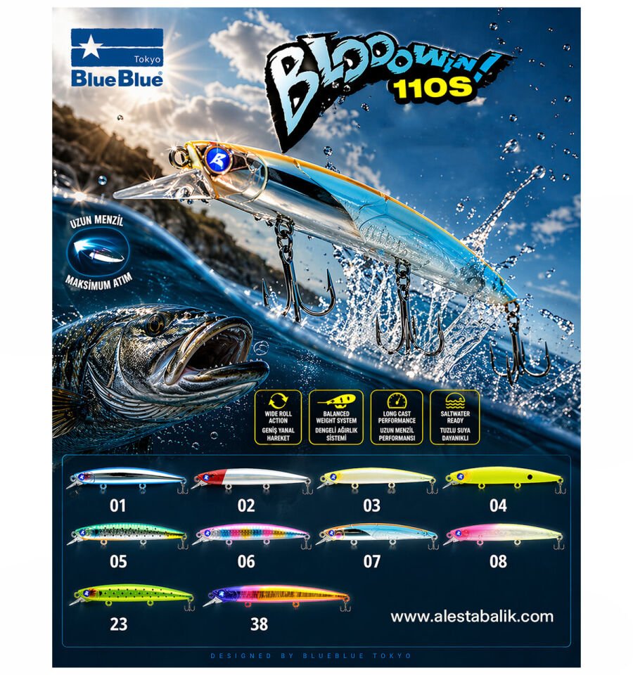 BLOOWIN! 110 SINKING 14G #38