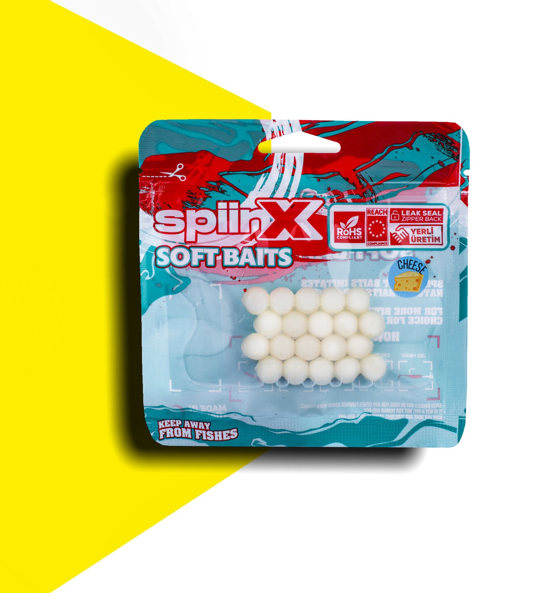 SPIINX FISH EGGS 10MM 20P PEYNİR GLOW PEARL WHITE