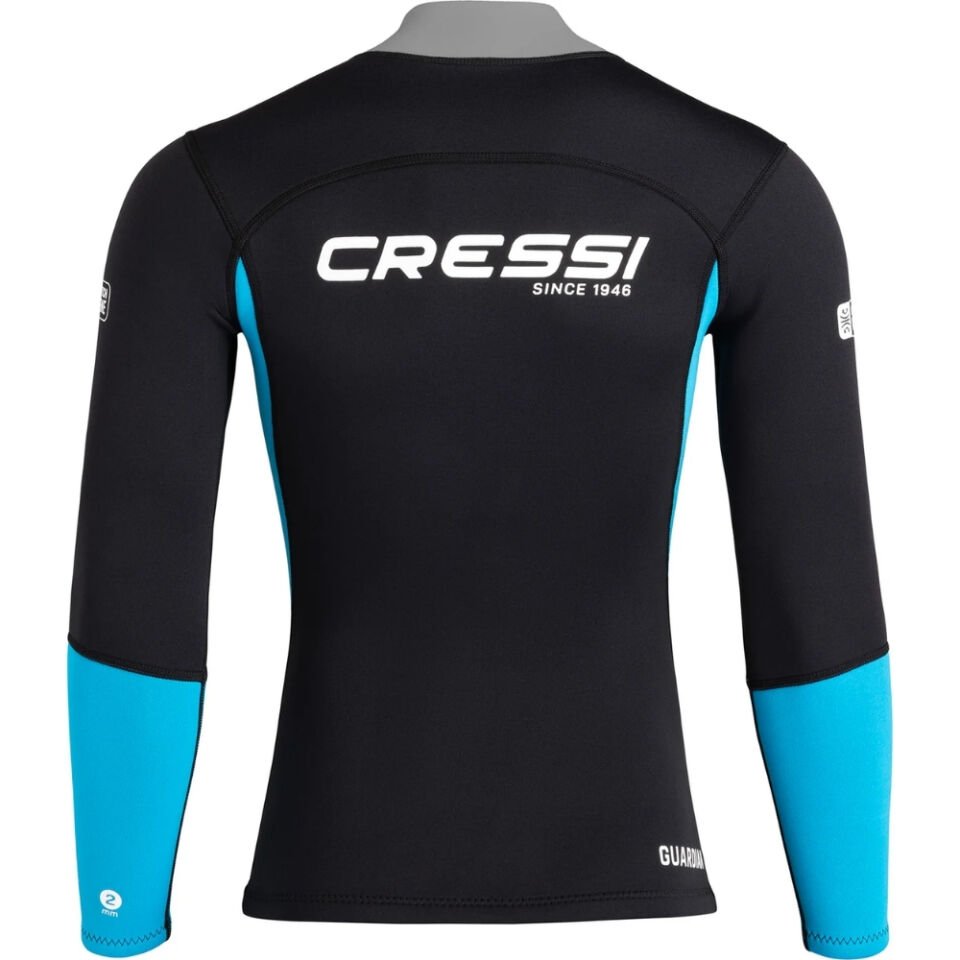 Cressi Guardian Lady Dalış Ceketi BLACK-A.MARİNE - 2MM - XL - NO:5