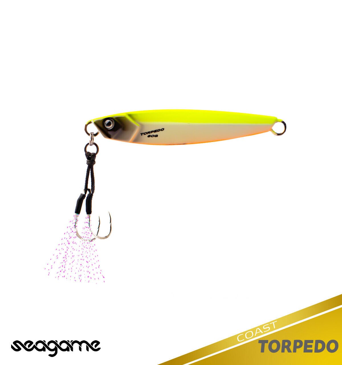 SEAGAME TORPEDO COAST 60G #037 LEMON