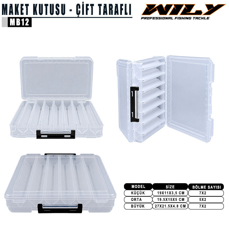Wily Maket Kutusu-Çift Taraflı