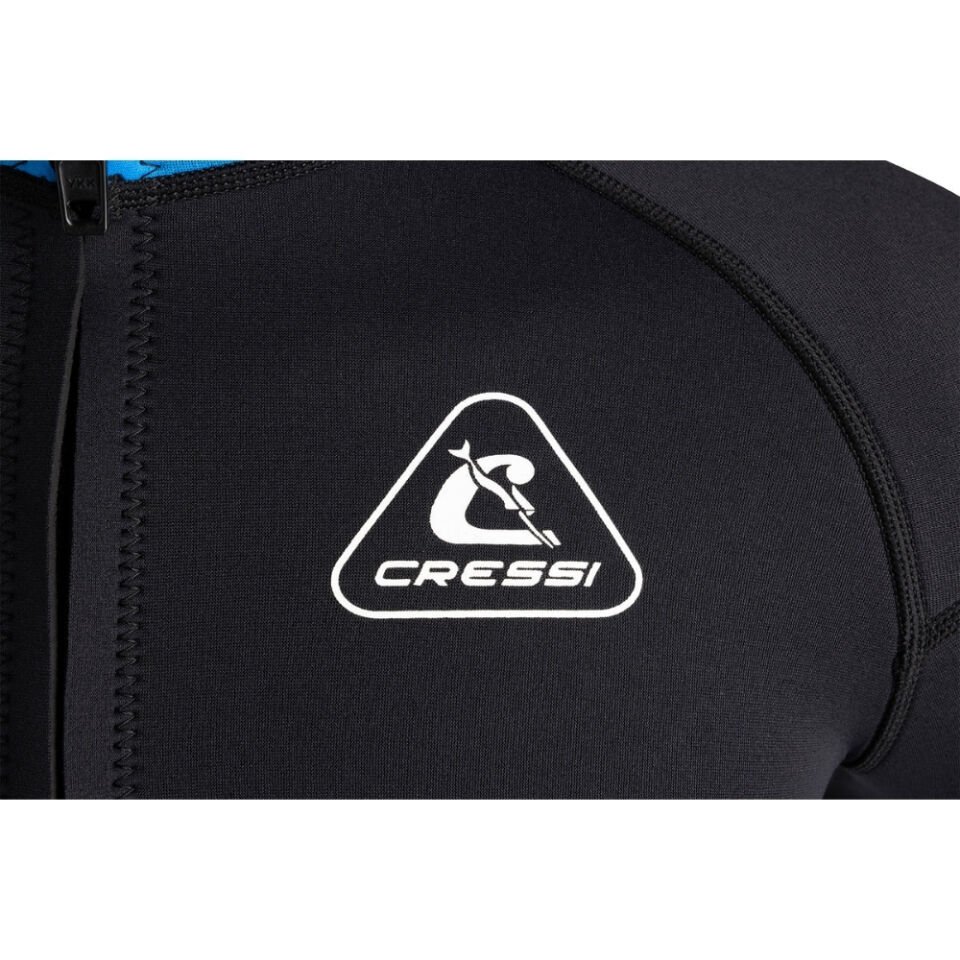 Cressi Guardian Man Dalış Ceketi BLACK-BLUE - 2MM - XL - NO:5