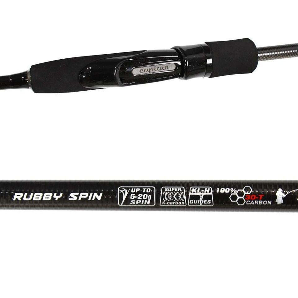 Captain 1368 Rubby 2 Parça Spin Kamış 5-20gr Atar