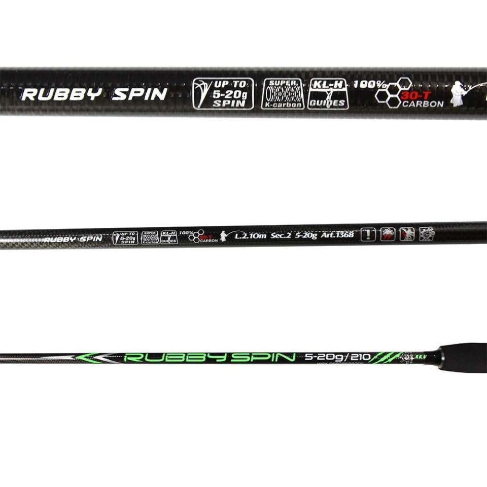Captain 1368 Rubby 2 Parça Spin Kamış 5-20gr Atar