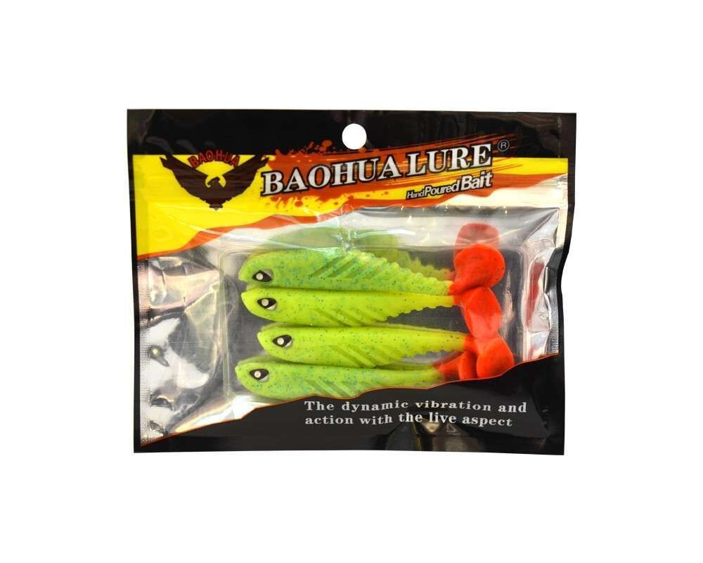 Captain 3557 Viper Soft 85cm Levrek Silikonu 4lü Paket Silikon Yem 1