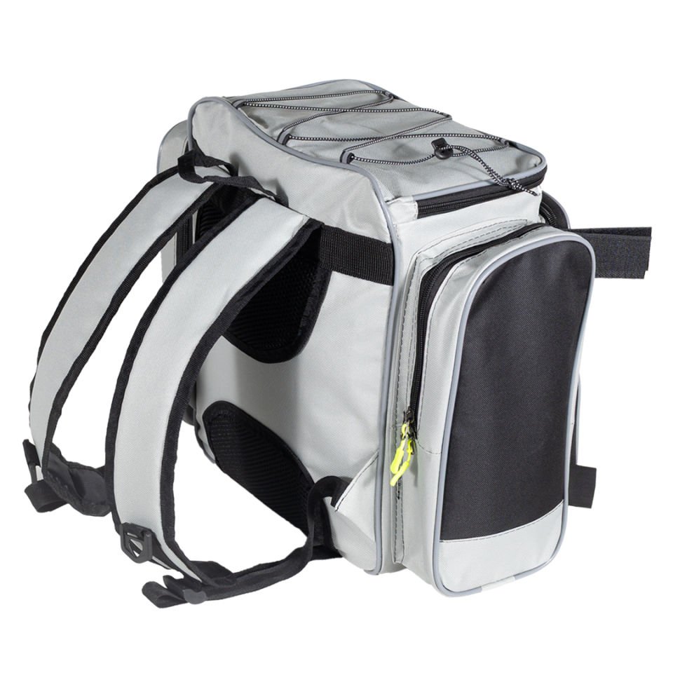 RYUJI PRO FISHER SPIN ÇANTASI GRİ-SİYAH (45*40*20CM)