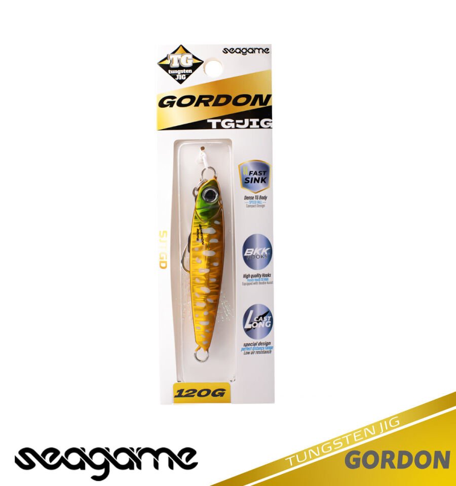 SEAGAME GORDON TG JIG 120G #067 SQUID GLOW