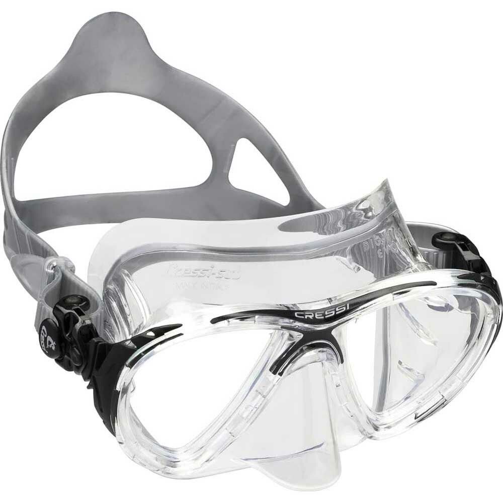 Cressi Big Eyes Evolution Crystal Dalış Maskesi CLEAR-BLACK
