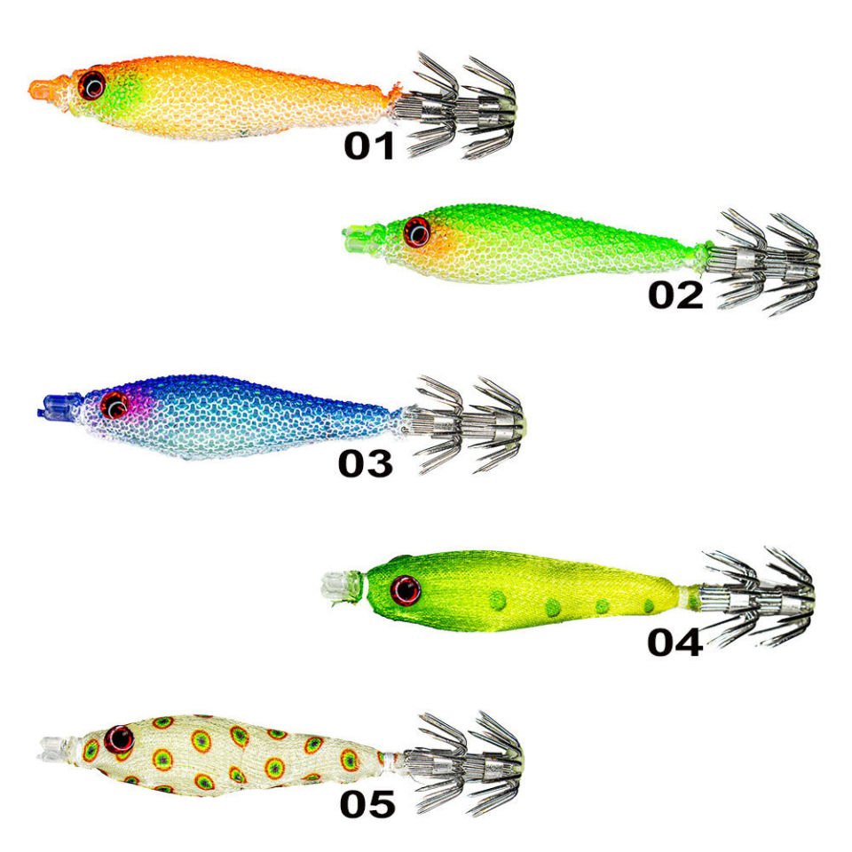 Ryuji Soft Squid 7cm Silikon Kalamar Jighead