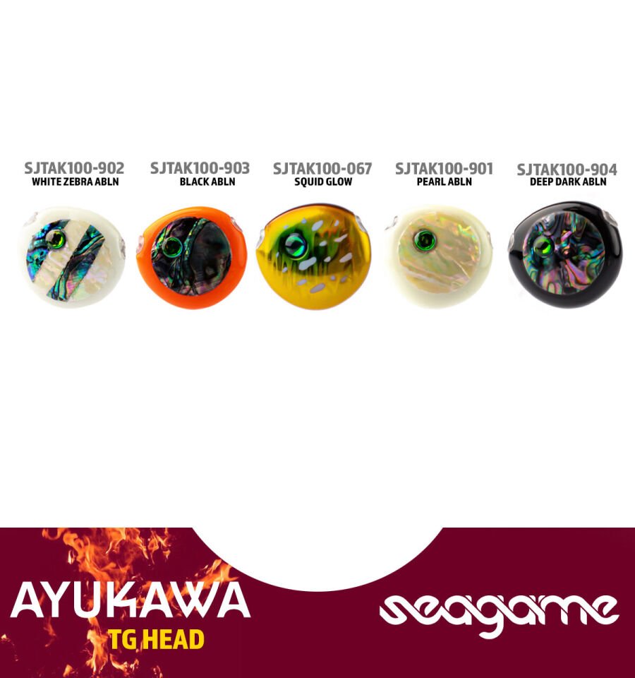SEAGAME AYUKAWA TG HEAD 100G #067 SQUID GLOW